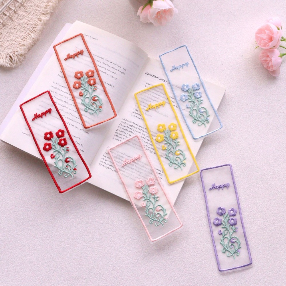 Kreatywne, przezroczyste zakła – Dried Flower Bookmark recenzja i cena
