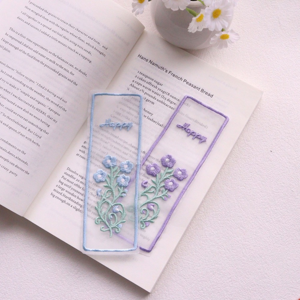 Kreatywne, przezroczyste zakła – Dried Flower Bookmark recenzja i cena