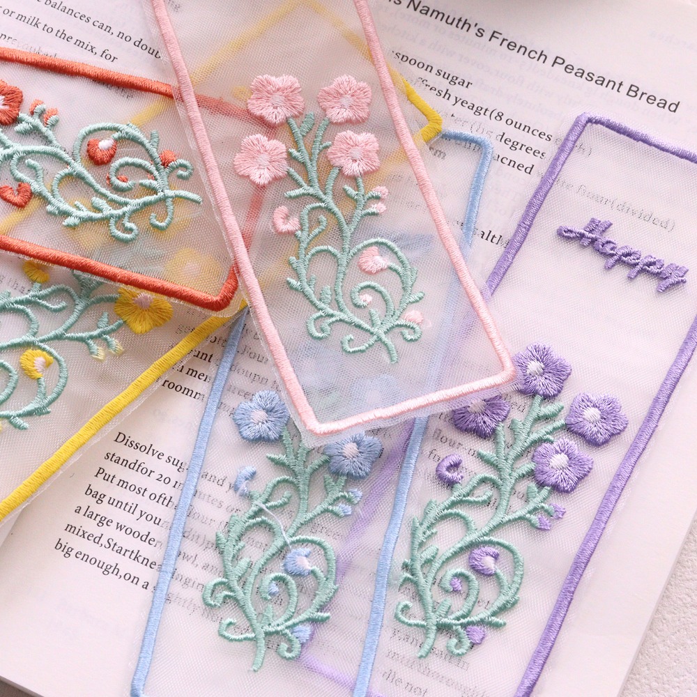 Kreatywne, przezroczyste zakła – Dried Flower Bookmark recenzja i cena