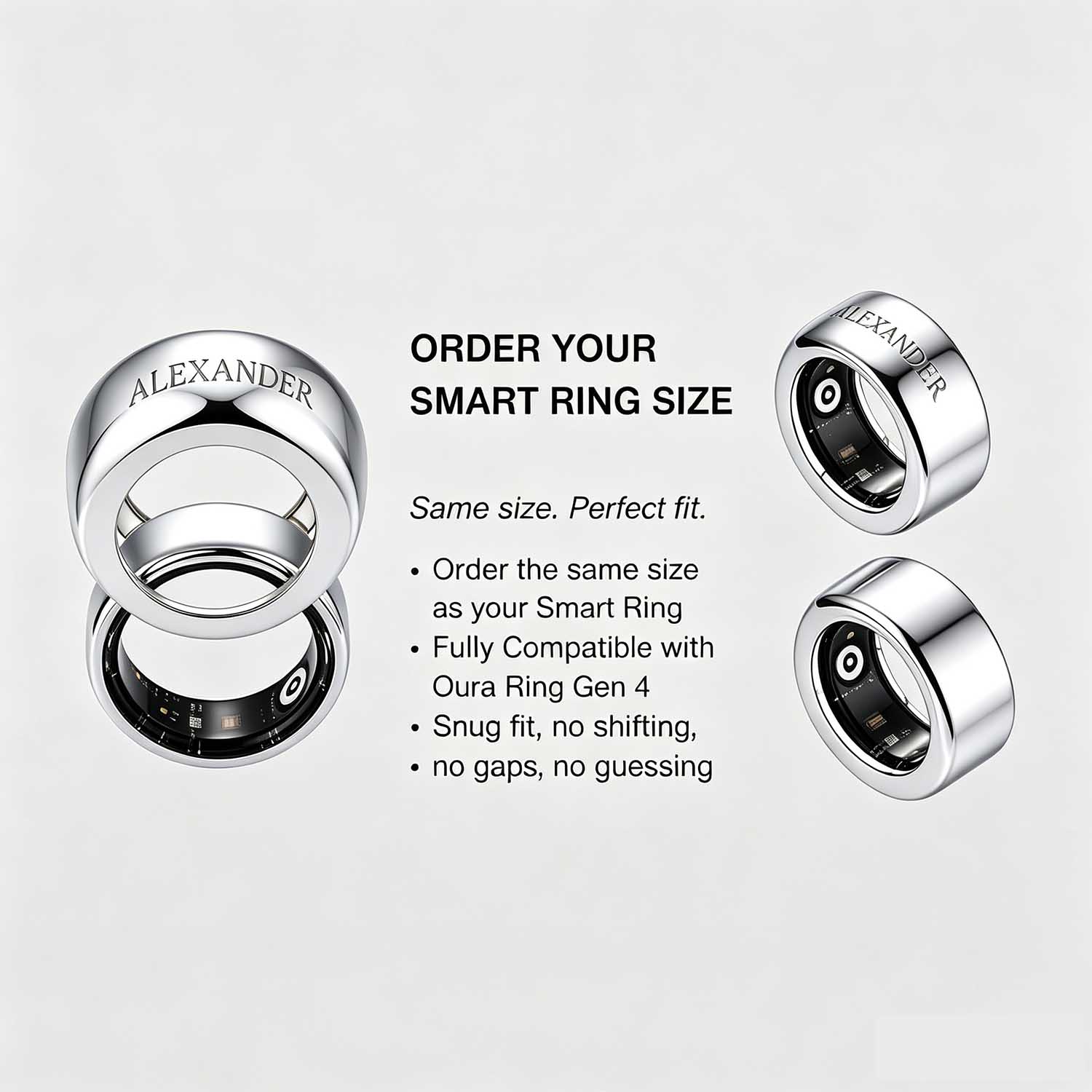 Qitian Personalizowany Pierści – Initial Ring Custom recenzja i cena