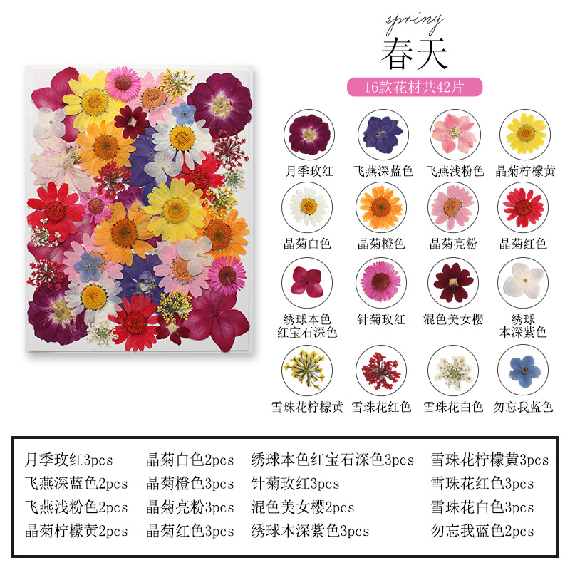 Zestaw Zakładek z Naturalnych  – Dried Flower Bookmark recenzja i cena