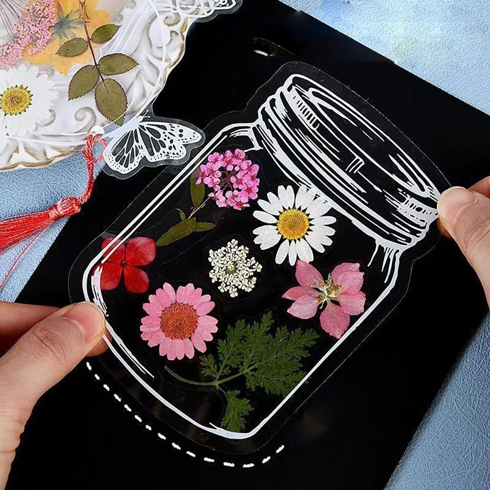 Zakładki do zakładek ze szkła  – Dried Flower Bookmark recenzja i cena