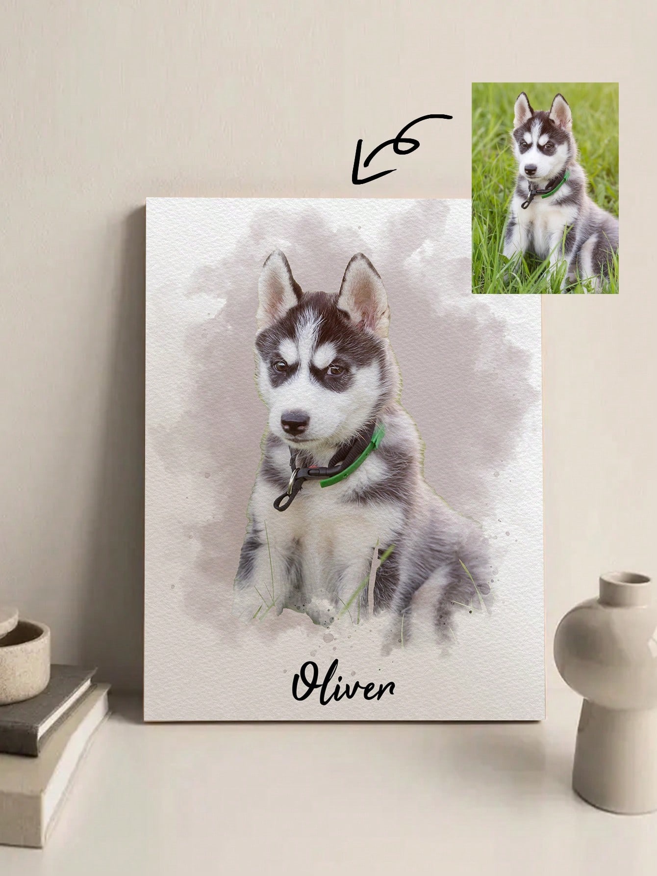 Personalizowana ramka na zdjęc – Pet Portrait Custom recenzja i cena