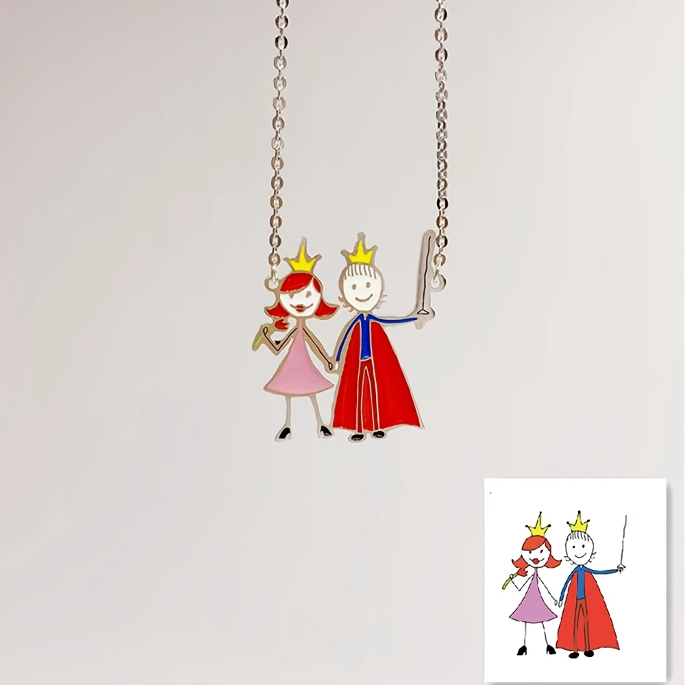 Naszyjnik z emaliowanym wisior – Name Necklace Custom recenzja i cena